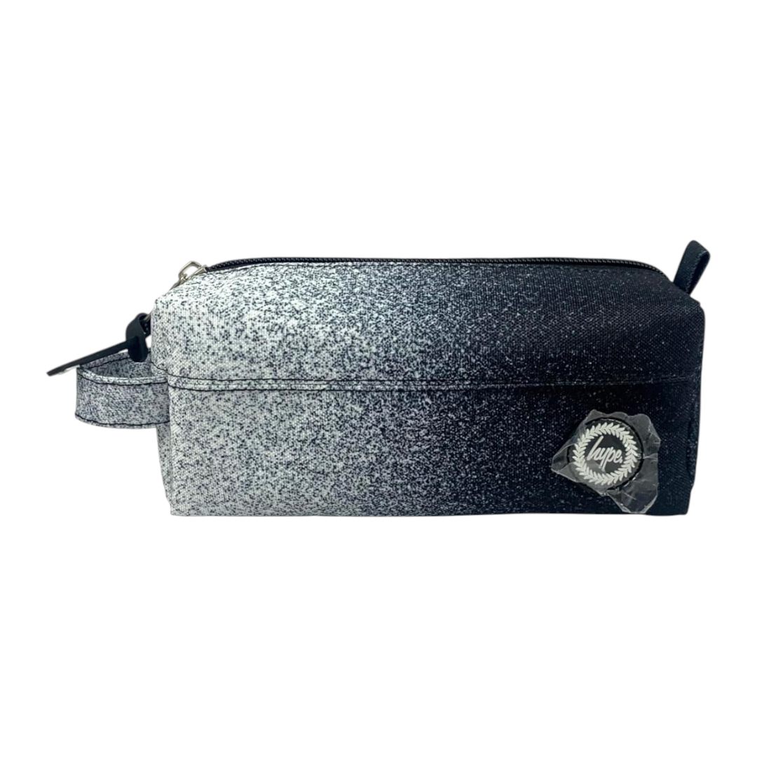 Original Black &amp; White Speckle Fade Pencil Pouch