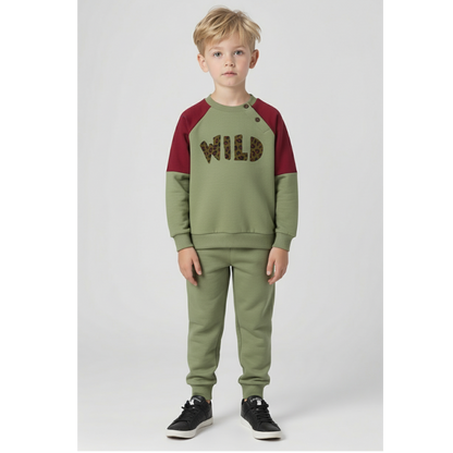 Wild Pistachio Organic Cotton Sweatshirt &amp; Sweatpants