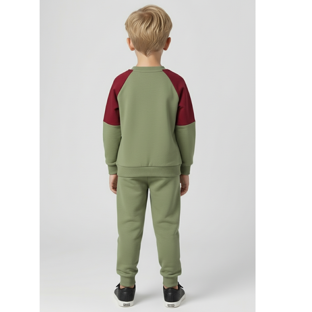 Wild Pistachio Organic Cotton Sweatshirt & Sweatpants