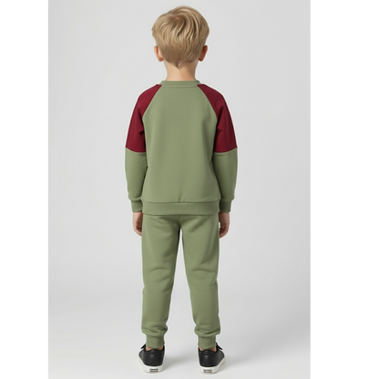 Wild Pistachio Organic Cotton Sweatshirt &amp; Sweatpants
