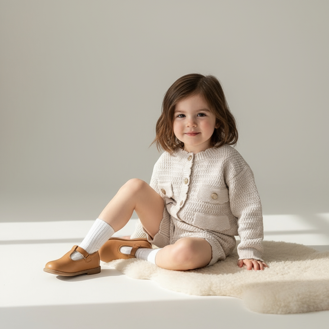 Cléa Knit Co-ord Set - Ivory