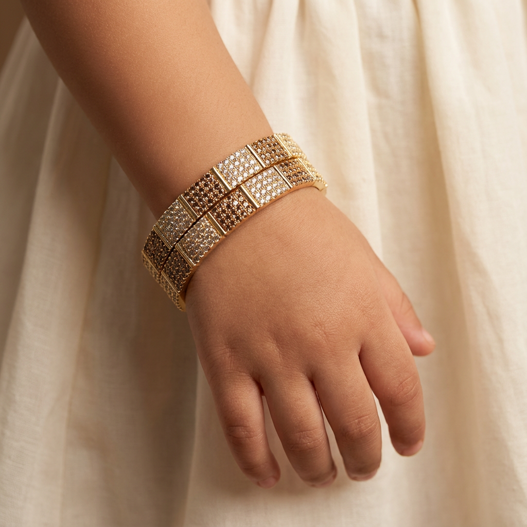 Geomatric Block Statement Bandles 2 Piece