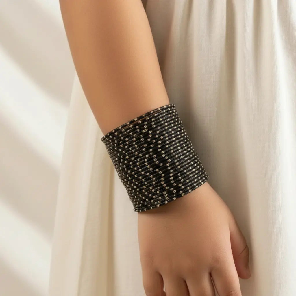 Black Shimmer Bangles THE RAMADAN EDIT