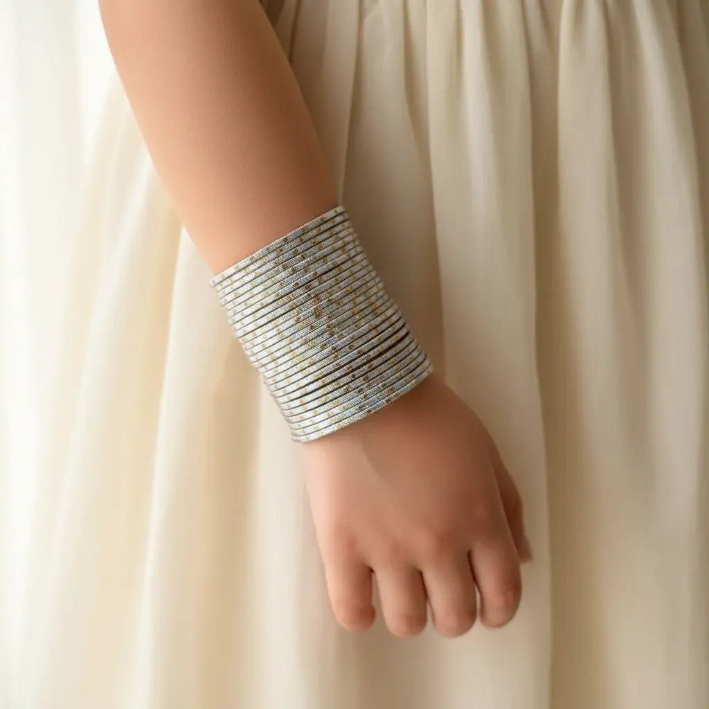 Grey Shimmer Bangles THE RAMADAN EDIT