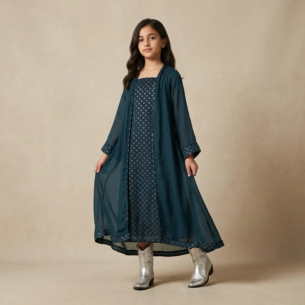 Bottle Green Moon Light Set LAYALEE