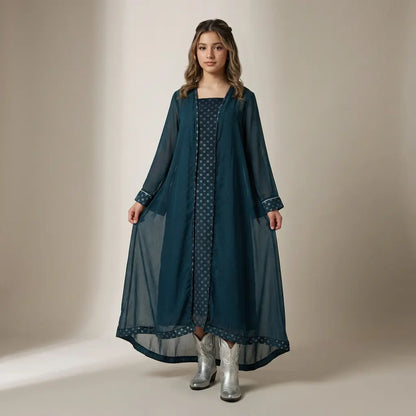 Bottle Green Moon Light Set LAYALEE