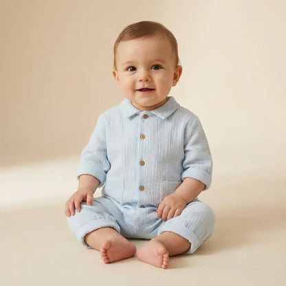 Romper Anise Blue TEDDY &amp; MINOU