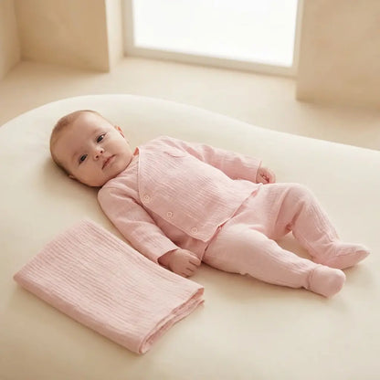 Smoothie Pink Baby Gift Set TEDDY &amp; MINOU