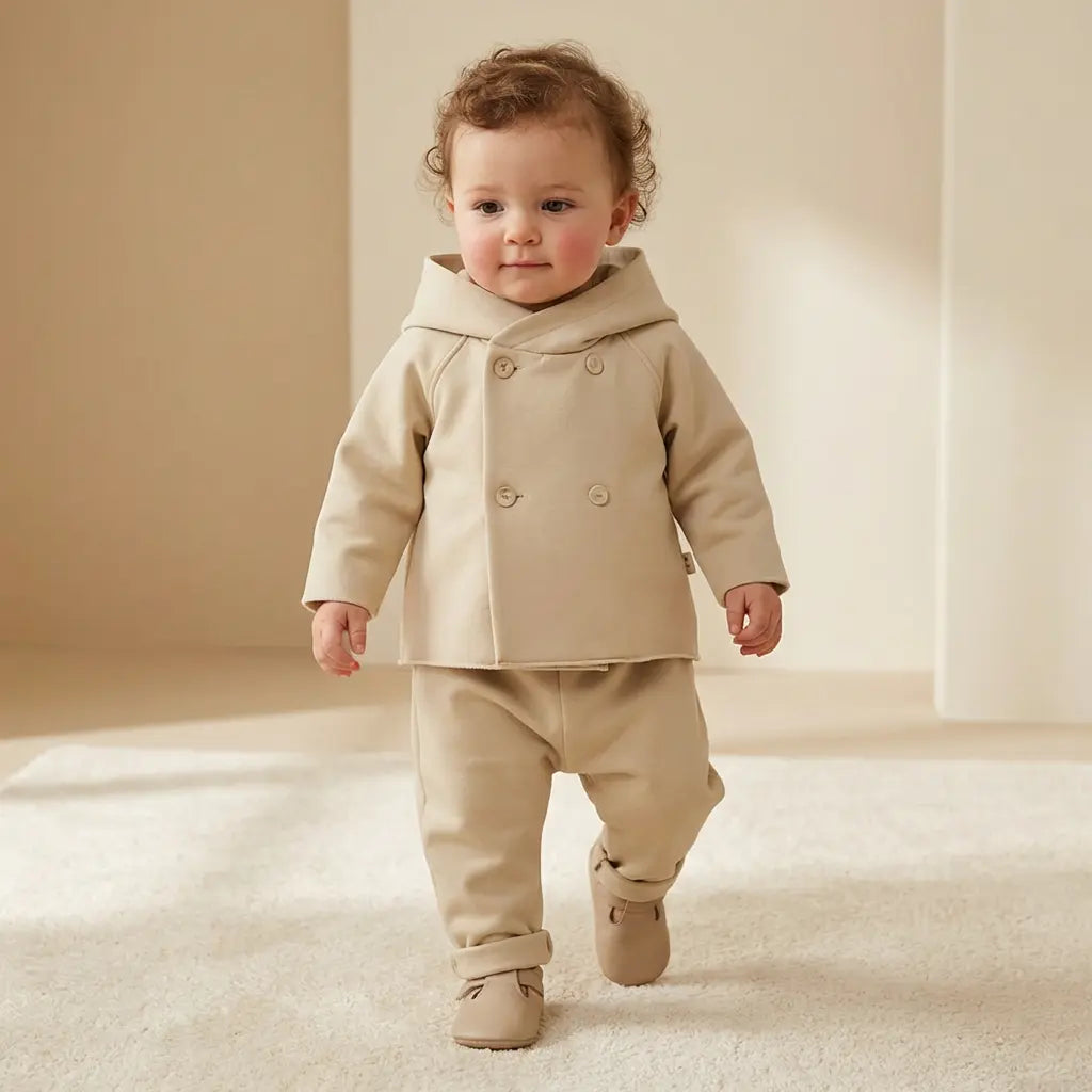 Two Piece Set Beige TEDDY &amp; MINOU