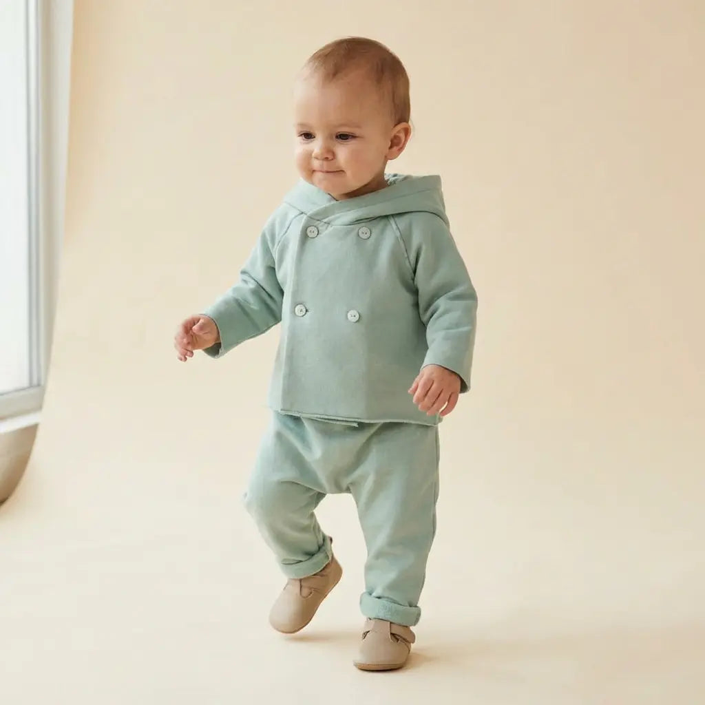 Two Piece Set Mint Green TEDDY &amp; MINOU