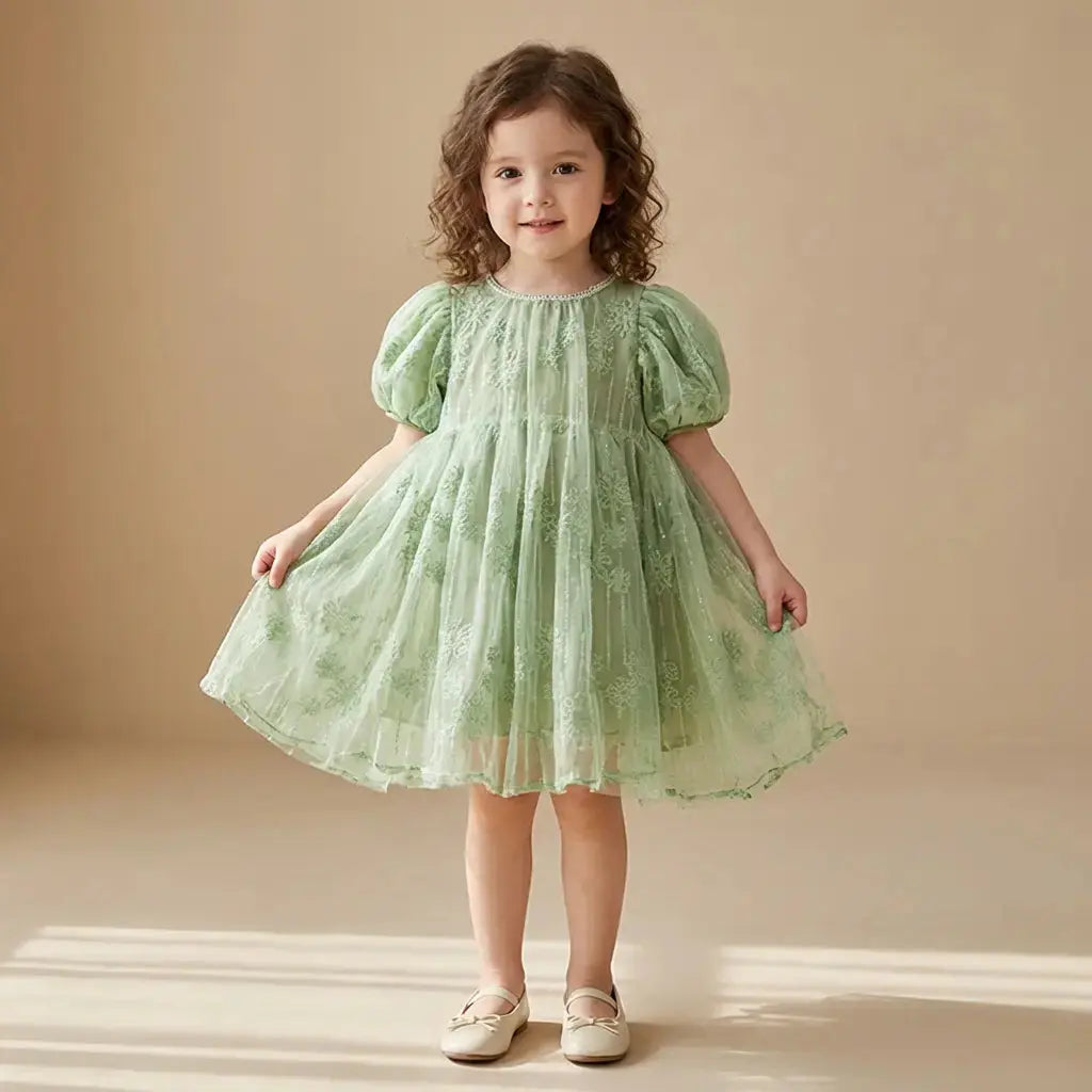Luna Verde Dress Sol Vera