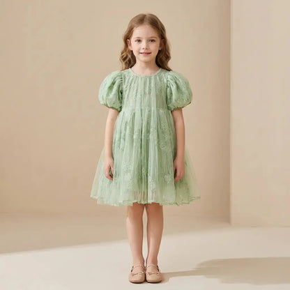 Luna Verde Dress Sol Vera