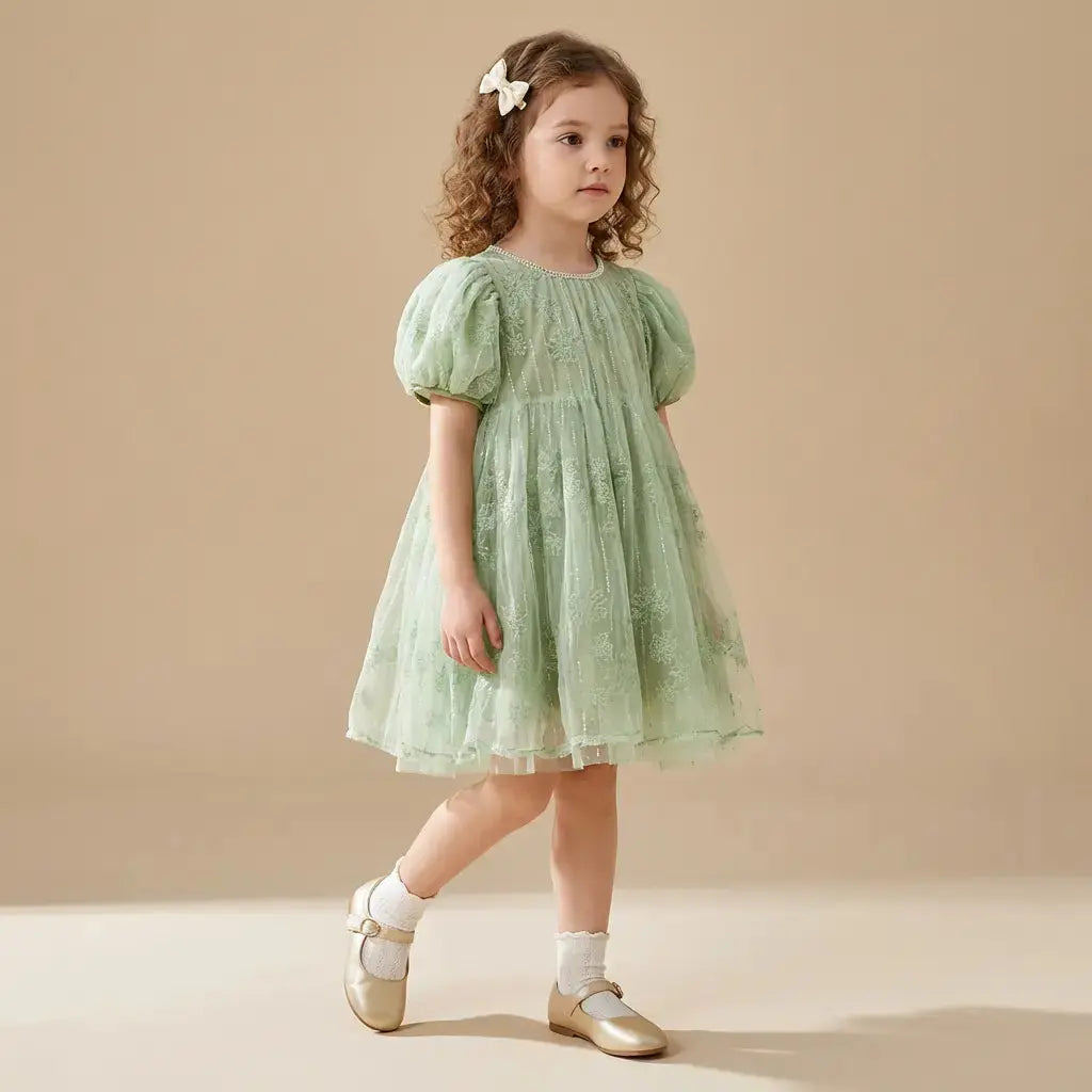 Luna Verde Dress Sol Vera