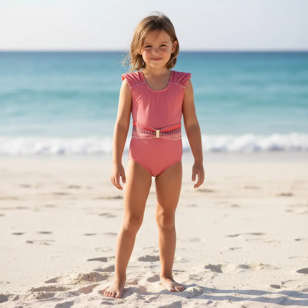 Rose Dolce Vita Swimsuit Lison Paris