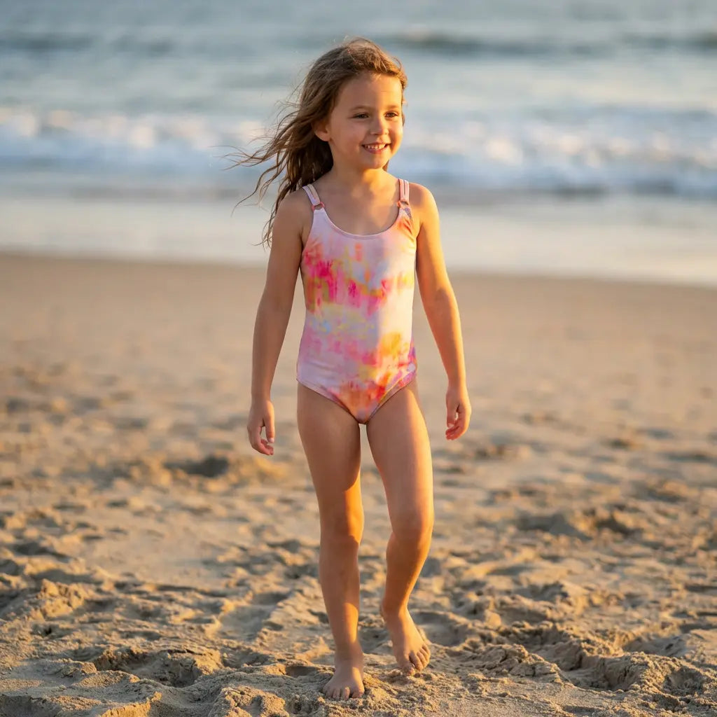 Rose Multicolor Daiquiri Swimsuit Lison Paris