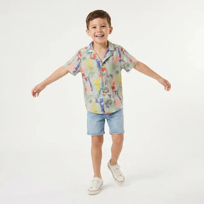 Bruno Menta Woven Shirt WOLF &amp; RITA