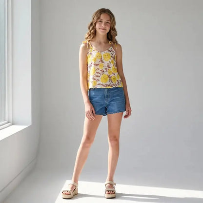 Mimosa linen top WEEKEND HOUSE KIDS