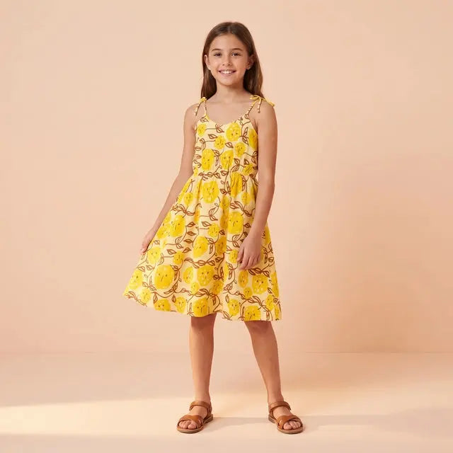 Mimosa linen dress WEEKEND HOUSE KIDS