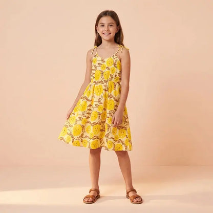 Mimosa linen dress WEEKEND HOUSE KIDS