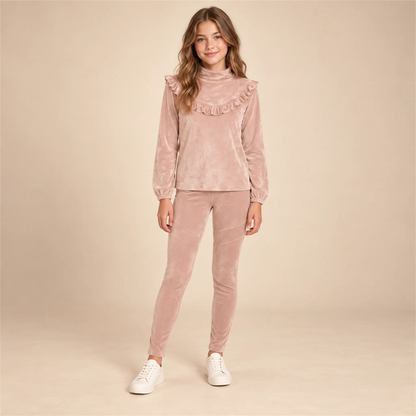 Ruffled Long Sleeve &amp; Legging lookbook, size 13-14Y, image 1