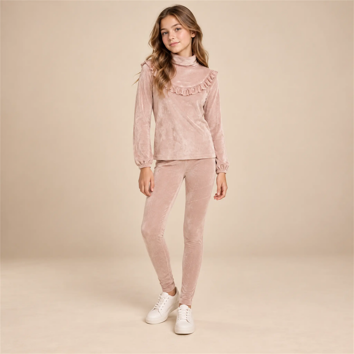 Ruffled Long Sleeve &amp; Legging lookbook, size 13-14Y, image 2