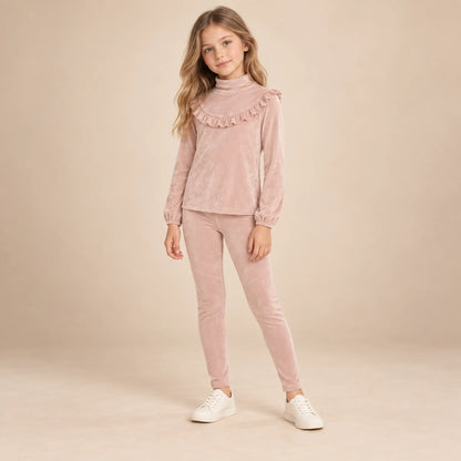 Ruffled Long Sleeve &amp; Legging lookbook, size 9-10Y, image 2