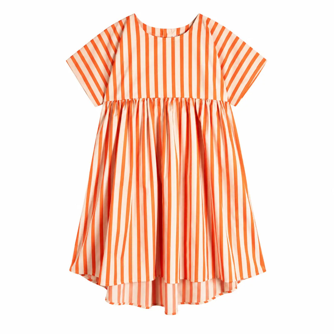 Silvia Orange Stripes Dress product image