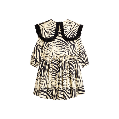 Zebra Black Dress