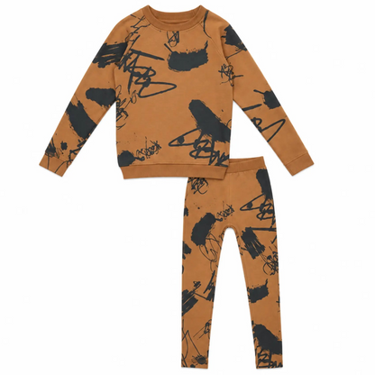 Sweater &amp; Sweatpants - Michiel Graffiti Printed high-detail product image