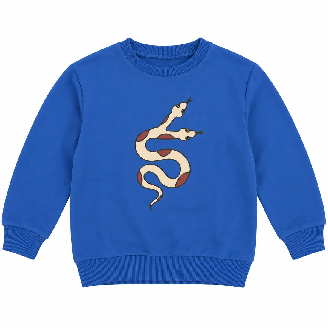 Sweater With Print Blue product image
