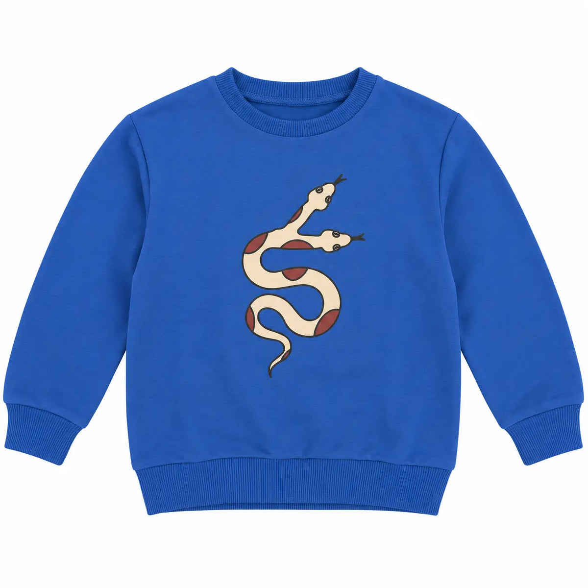Sweater With Print Blue product image