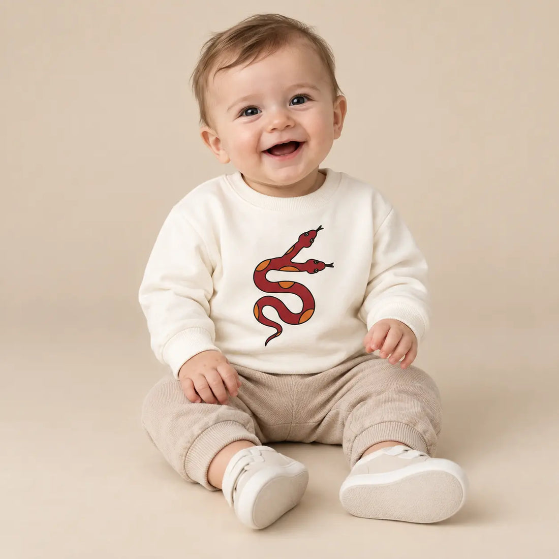 Sweater With Print White lookbook image 1
