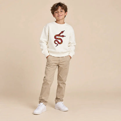 Sweater With Print White lookbook image 4