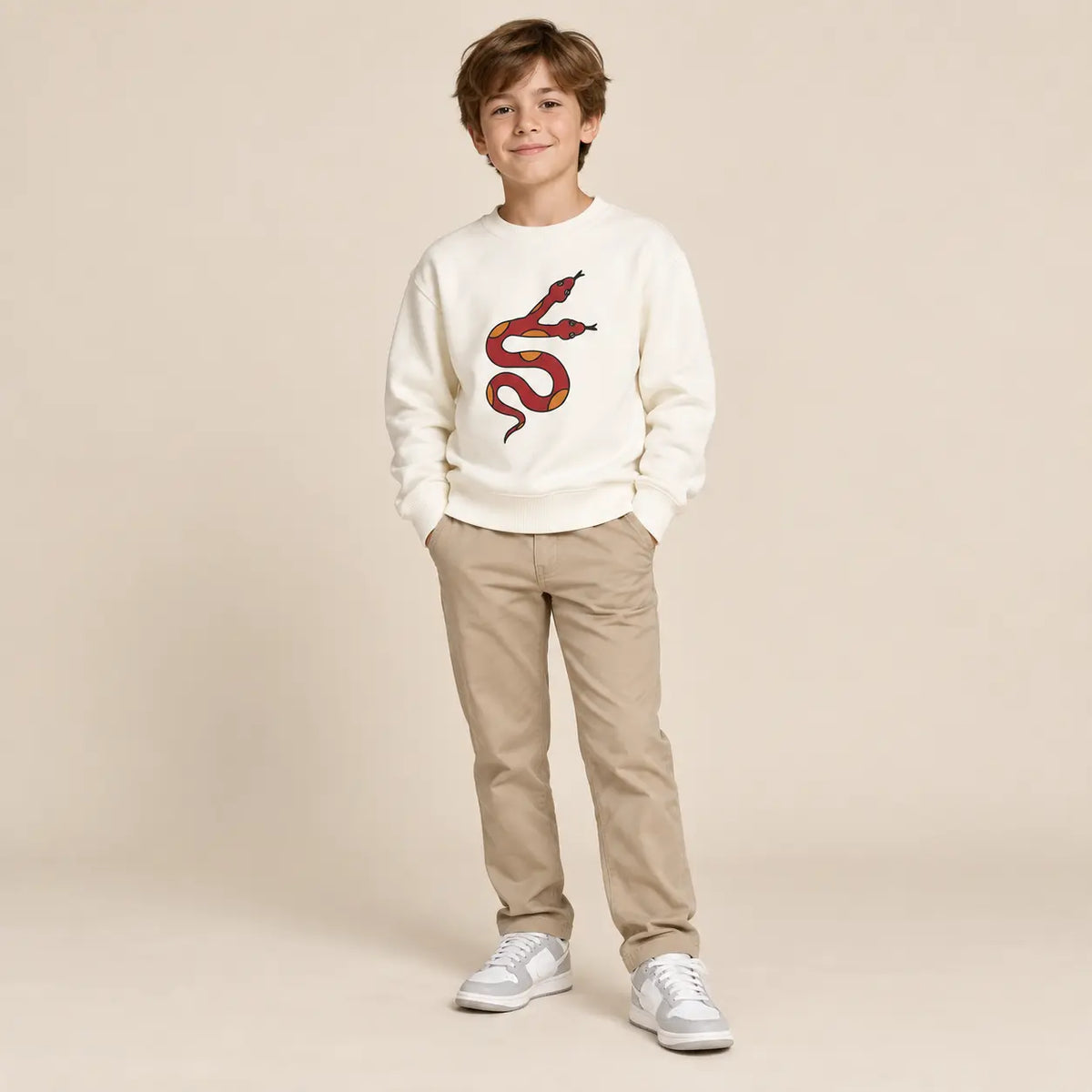 Sweater With Print White lookbook image 5