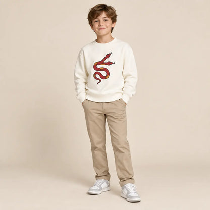 Sweater With Print White lookbook image 5