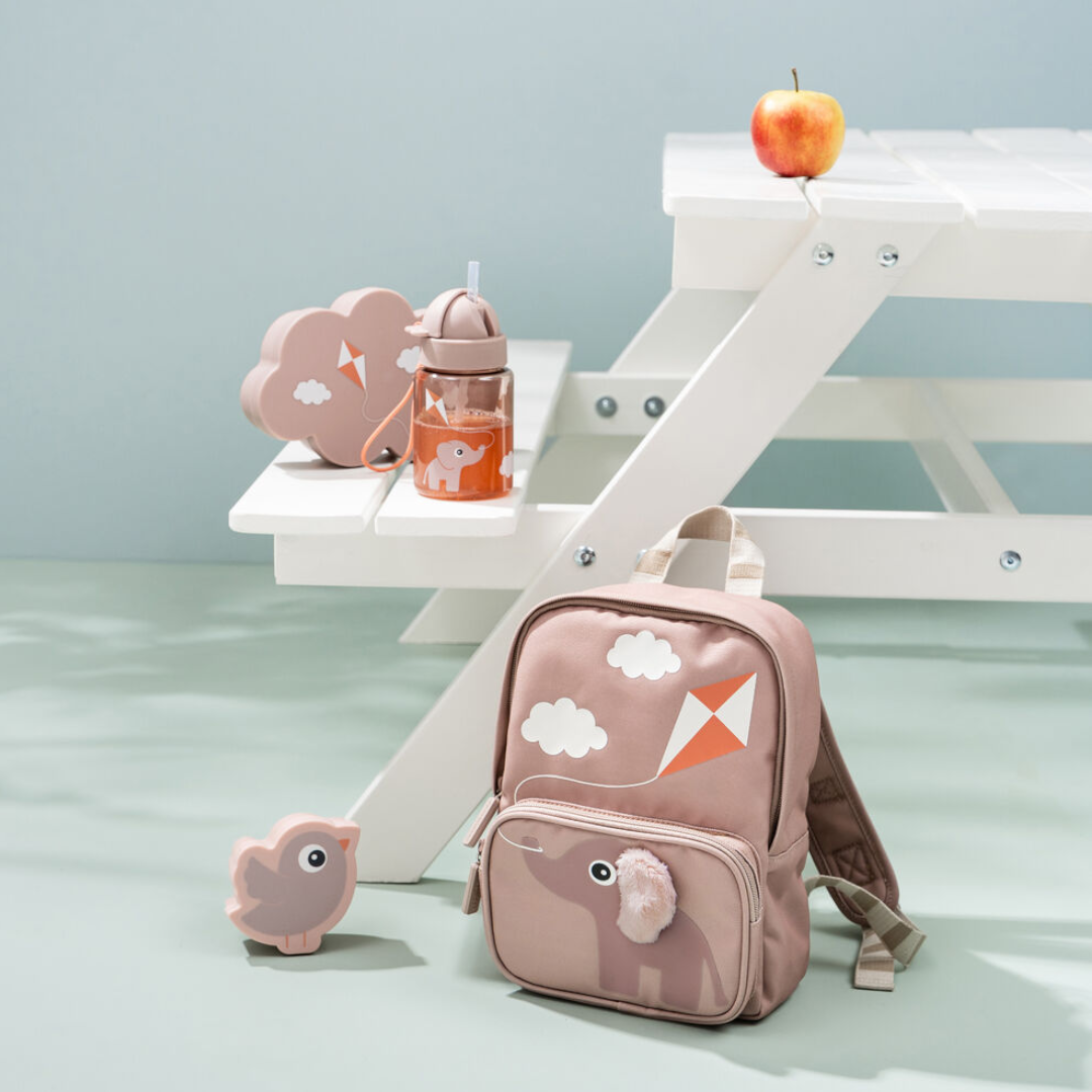 Lunch &amp; Snack Box with Straw Bottle Powder