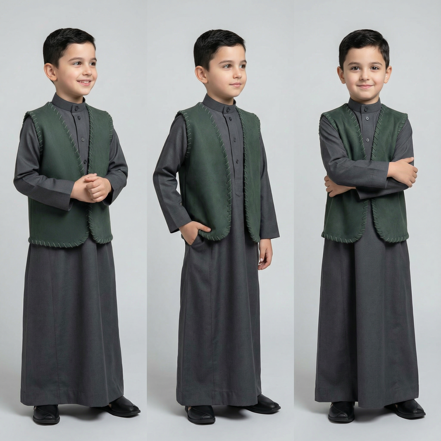 Sami Olive Green Vest