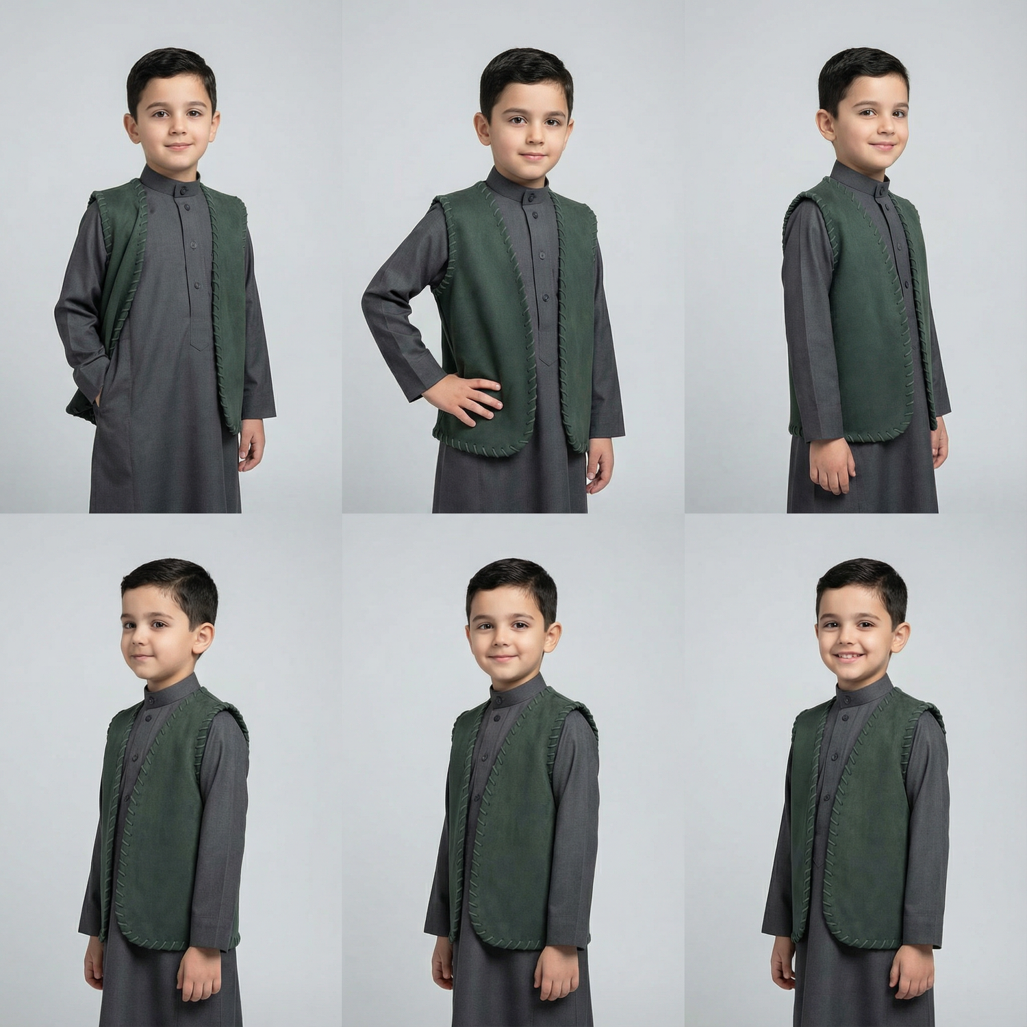 Sami Olive Green Vest