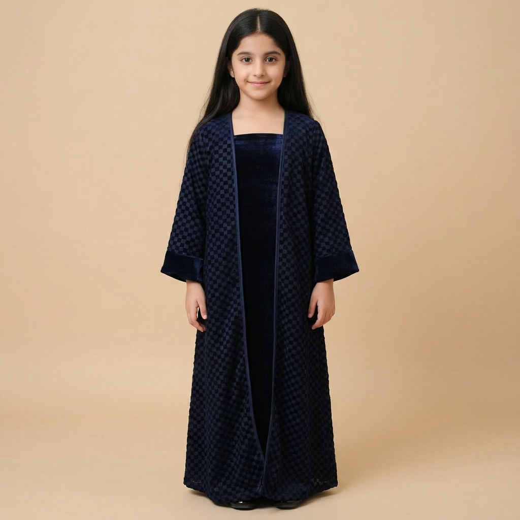 Samaa Navy Velvet Set