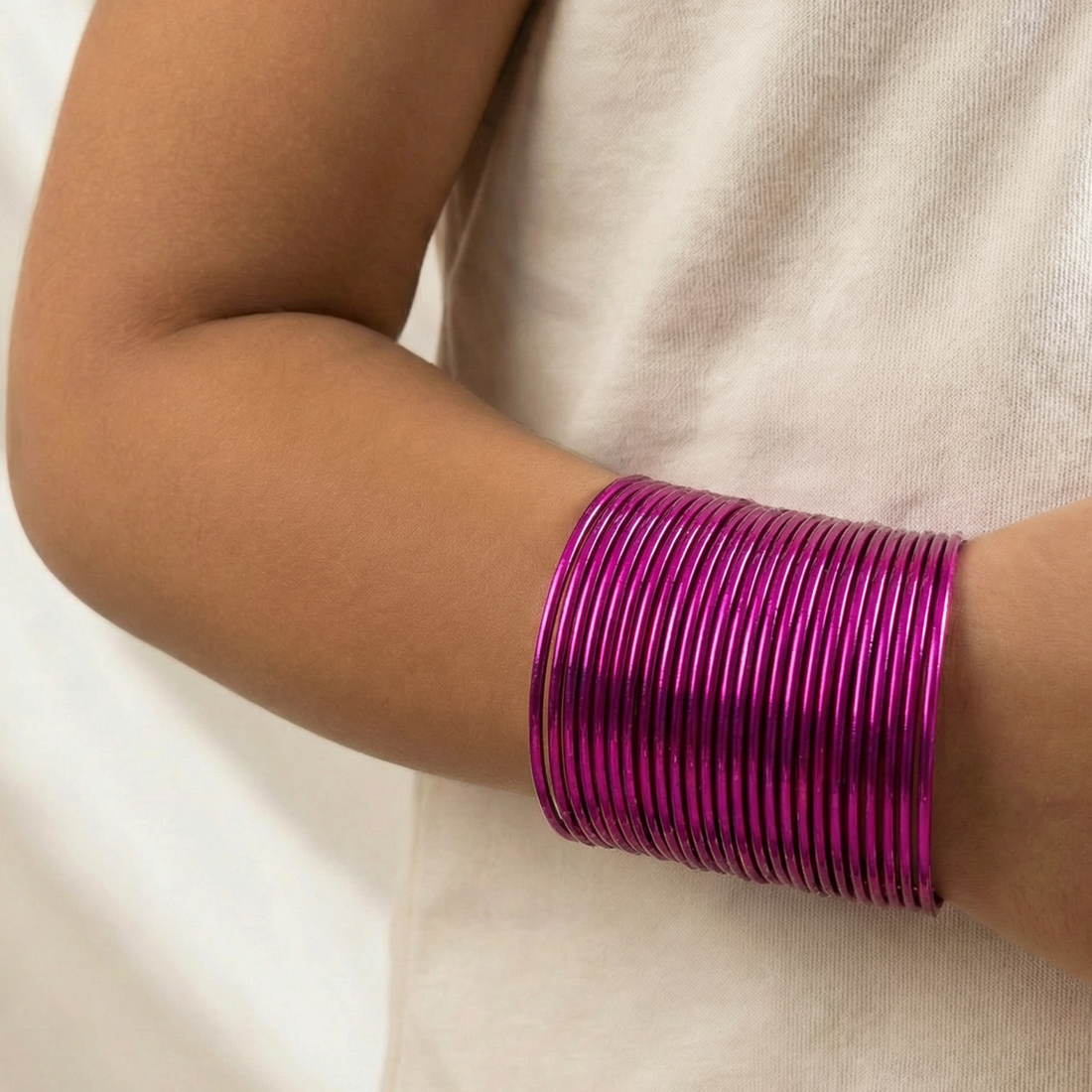 24 Piece Raya Shimmer Bangles