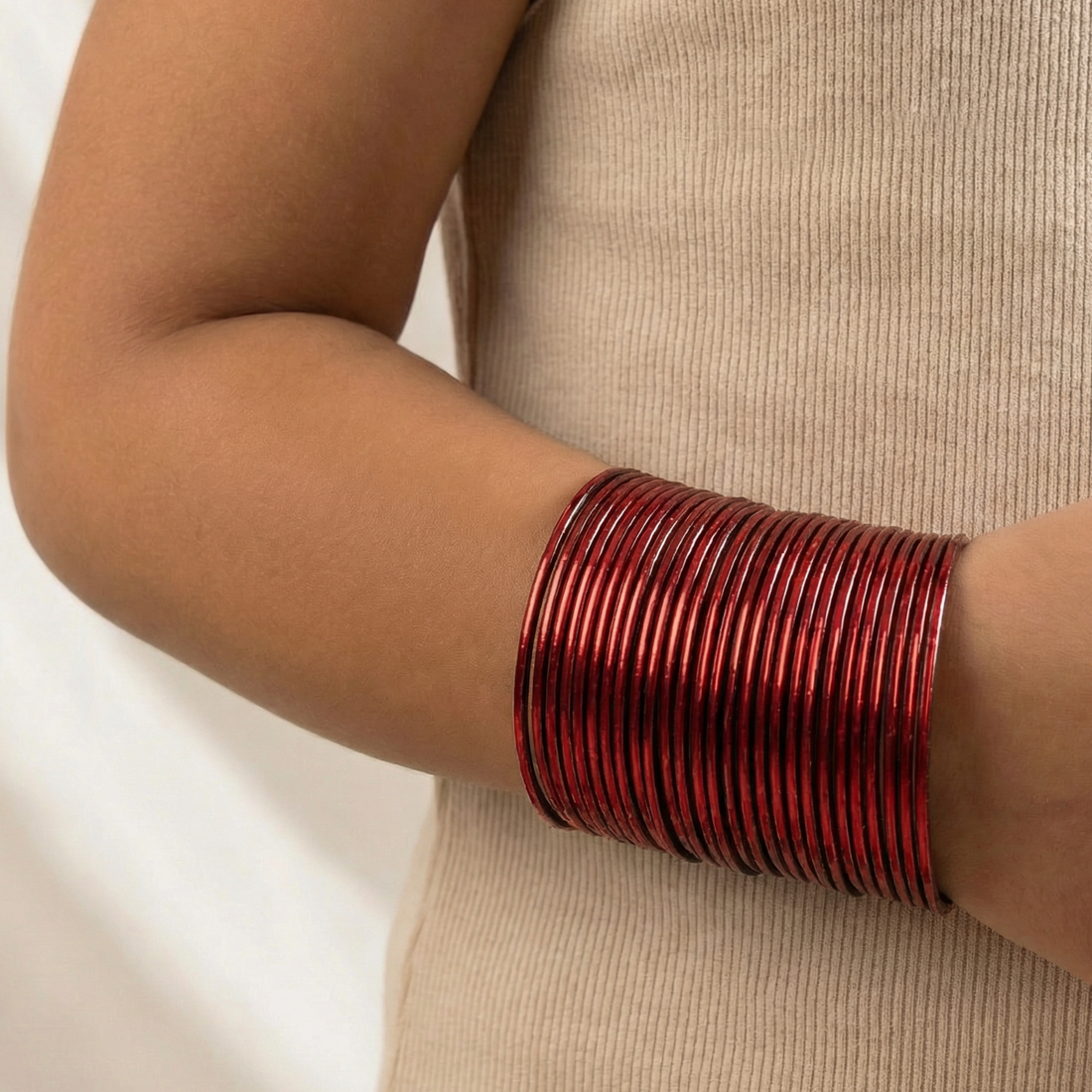 24 Piece Raya Shimmer Bangles