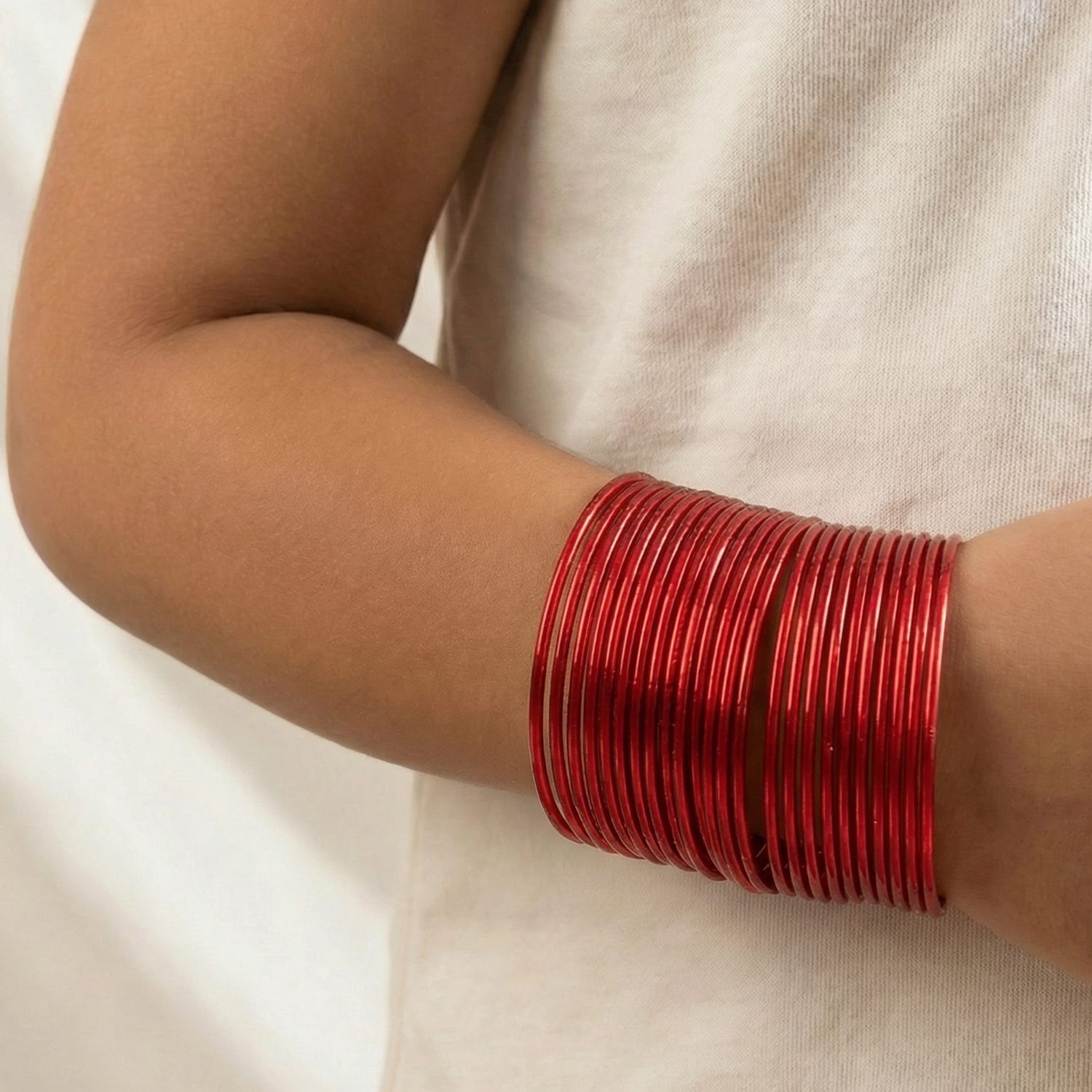 24 Piece Raya Shimmer Bangles