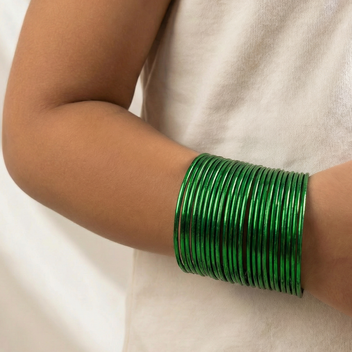 24 Piece Raya Shimmer Bangles