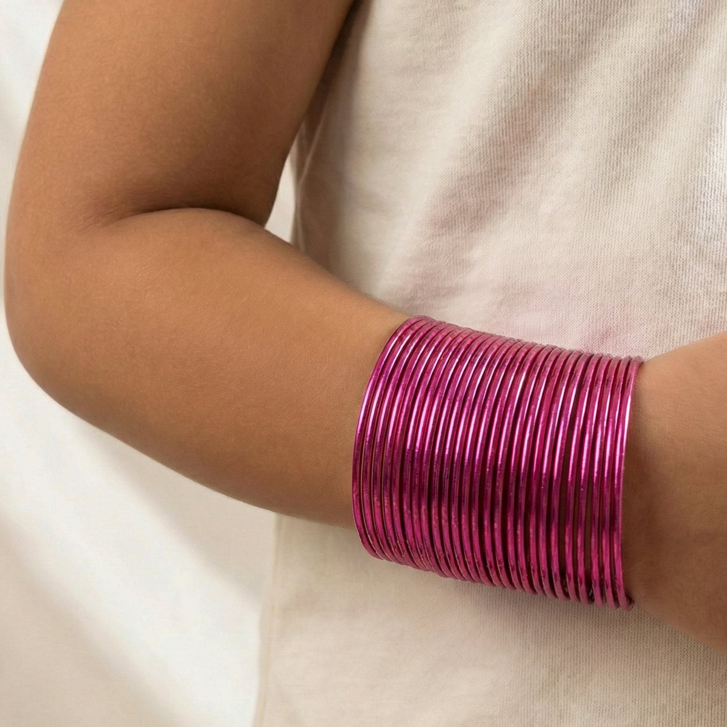 24 Piece Raya Shimmer Bangles