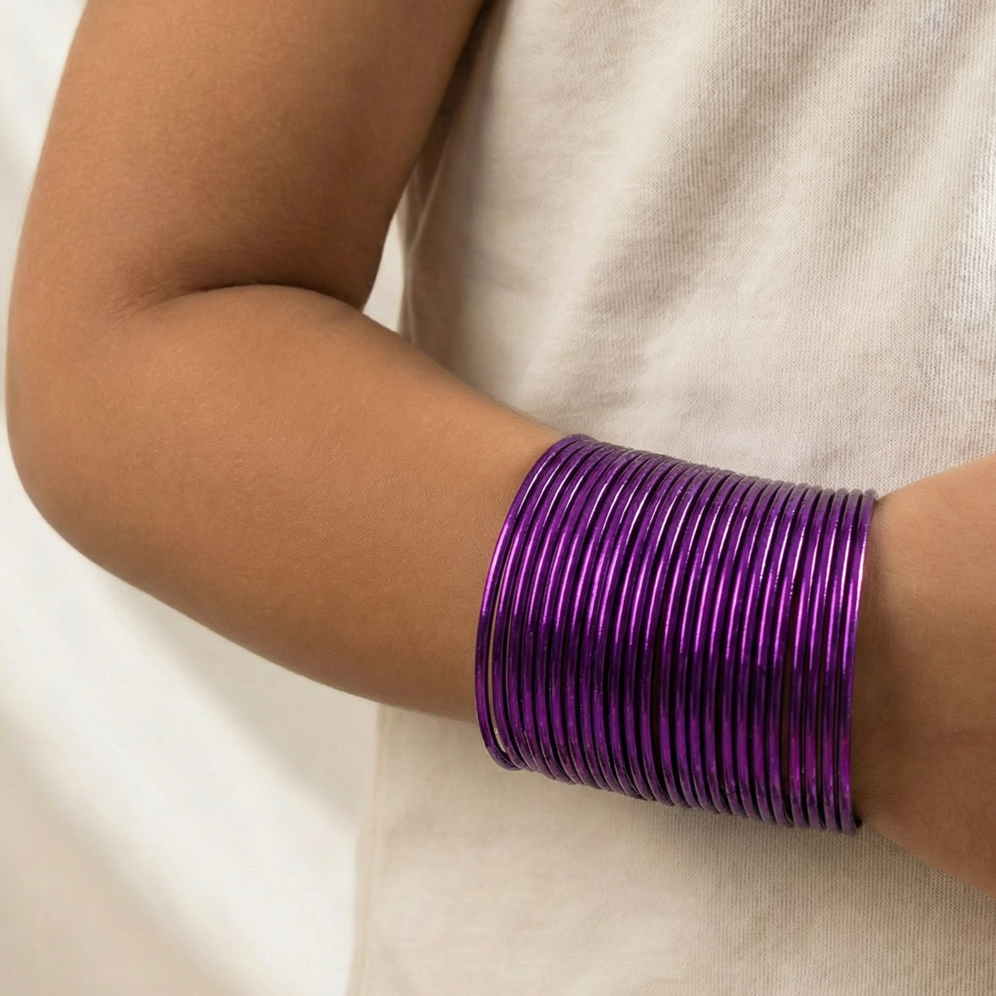 24 Piece Raya Shimmer Bangles