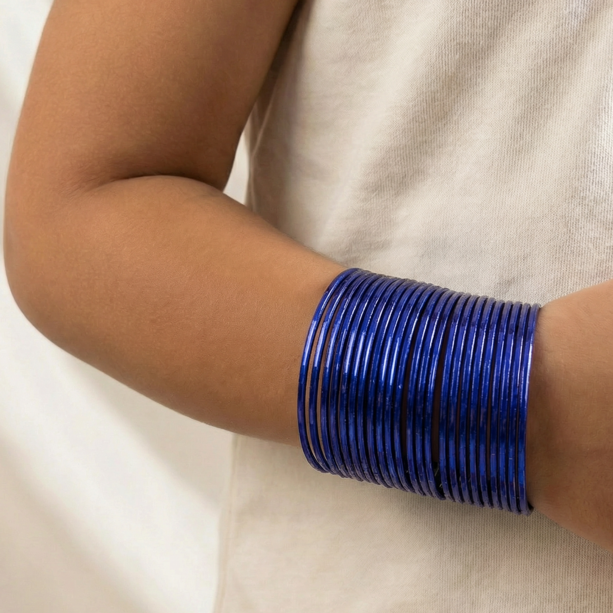 24 Piece Raya Shimmer Bangles