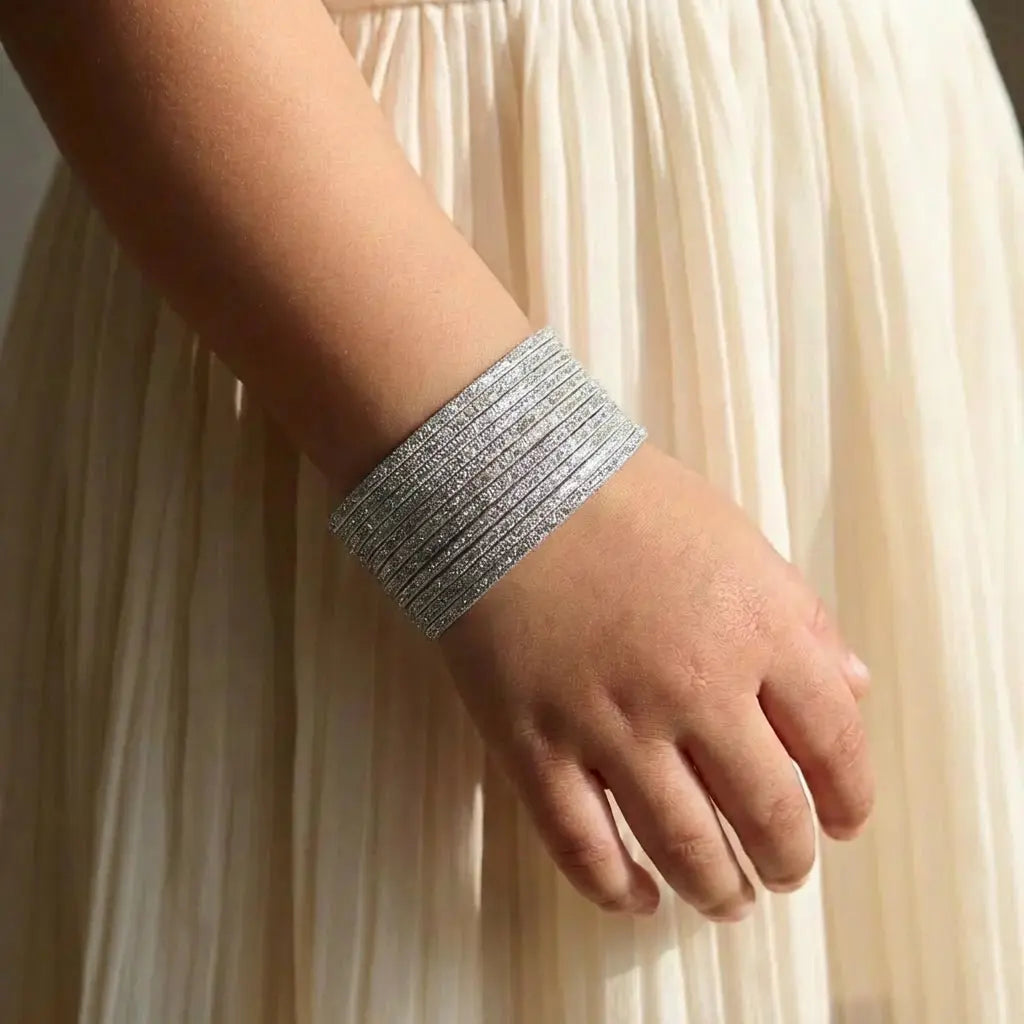 12 Pieces Luxe Shimmer Bangle Set THE RAMADAN EDIT