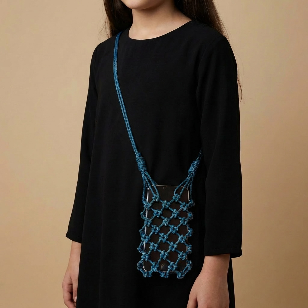 Layali Macramé Phone Sling