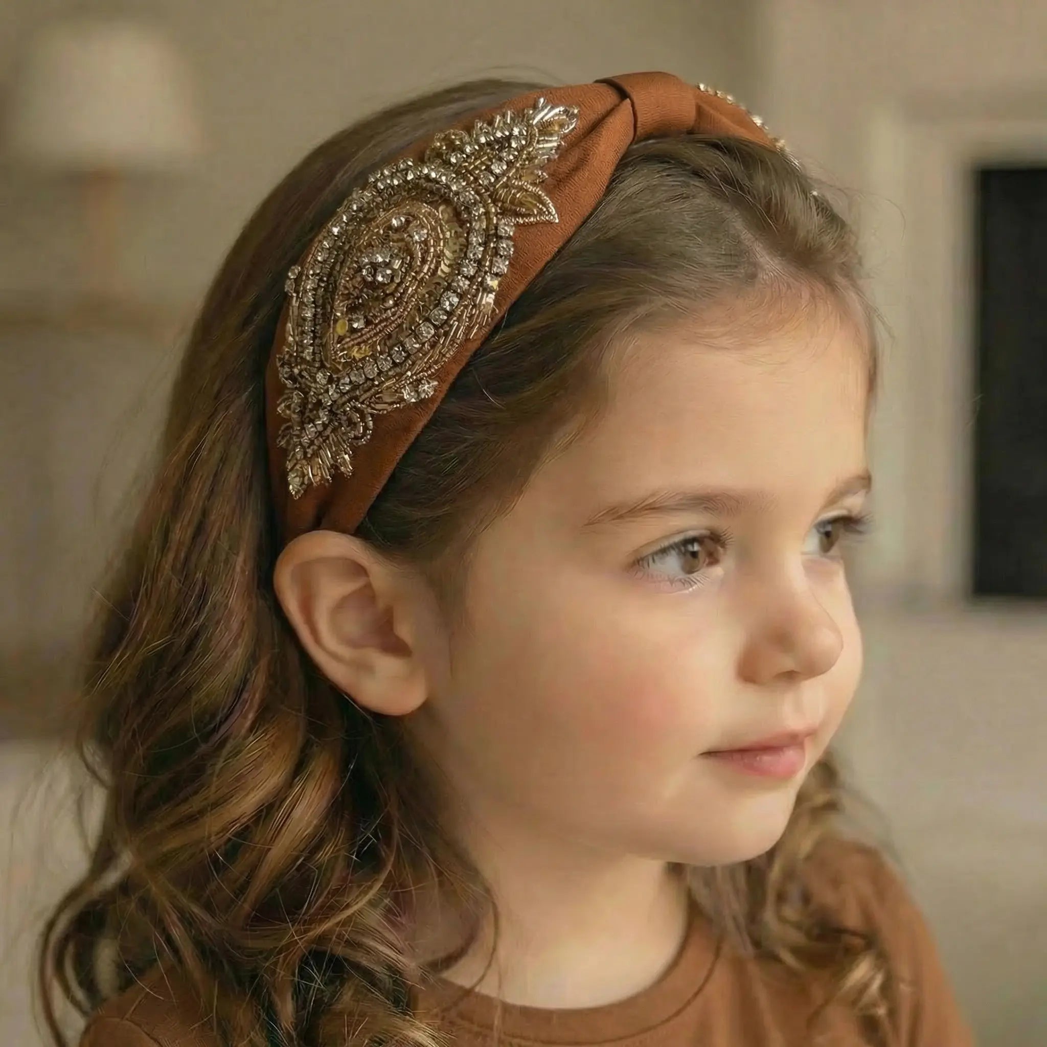 Desert Ember Jewel Headband LAYALEE