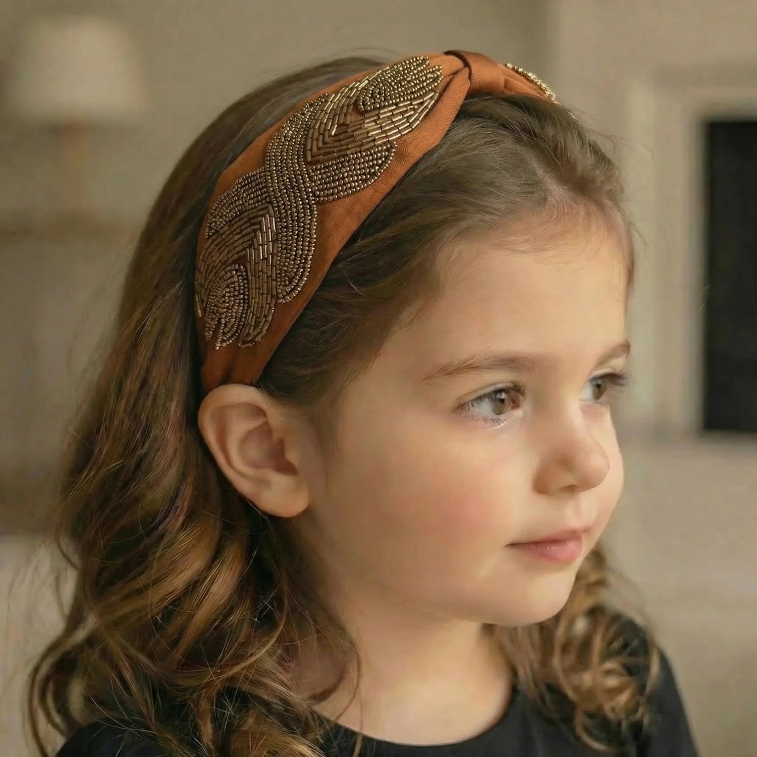 Sahara Bronze Wave Headband LAYALEE
